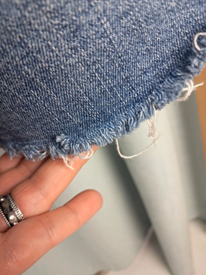 Reiko short en jean d'été T.36 en tbe - photo numéro 7