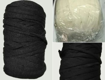 Lot de 3 pelotes trapilho de fil de T shirt neuves