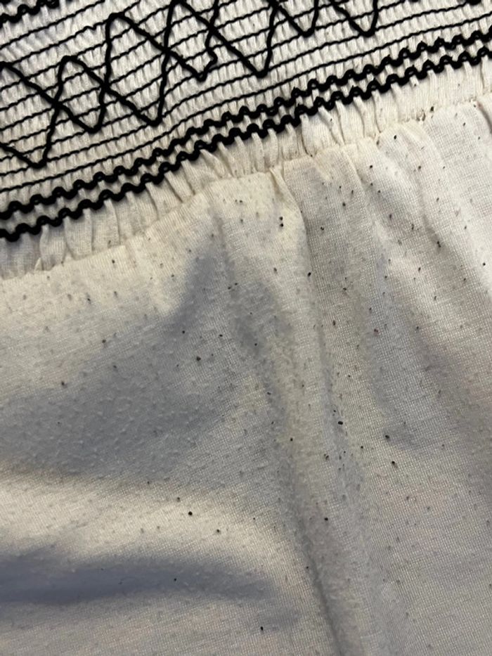 Tunique noir et blanche mim taille l - photo numéro 2