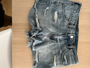Short en jeans