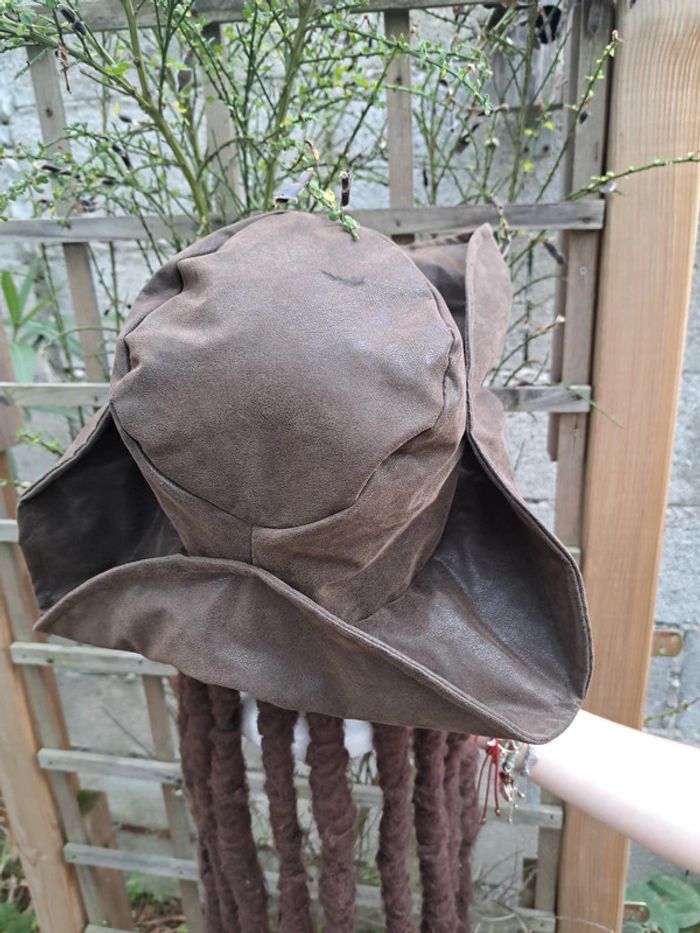 Perruque Chapeau de Pirate Jack avec Dreadlocks - photo numéro 4