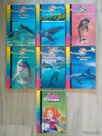 Livres Jessica et les dauphins + Jenifer vétérinaire