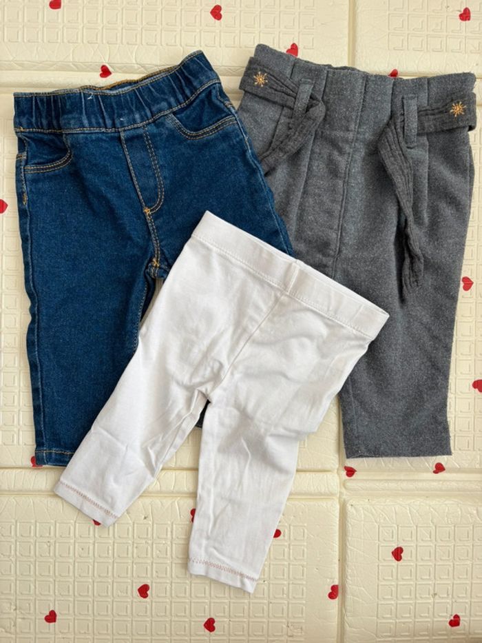 Pantalon legging jean