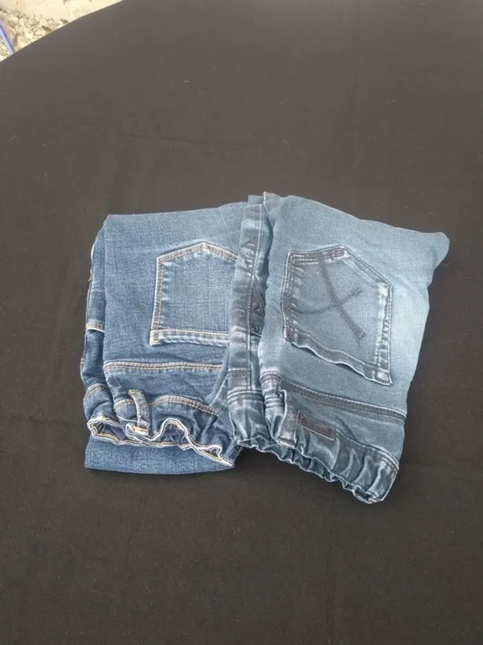 Lot de 2 Jeans Fille 6 Ans - photo numéro 10