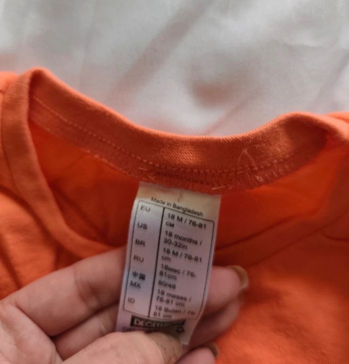 Lot 2 t-shirts manches longues 🧸 Decathlon - photo numéro 8