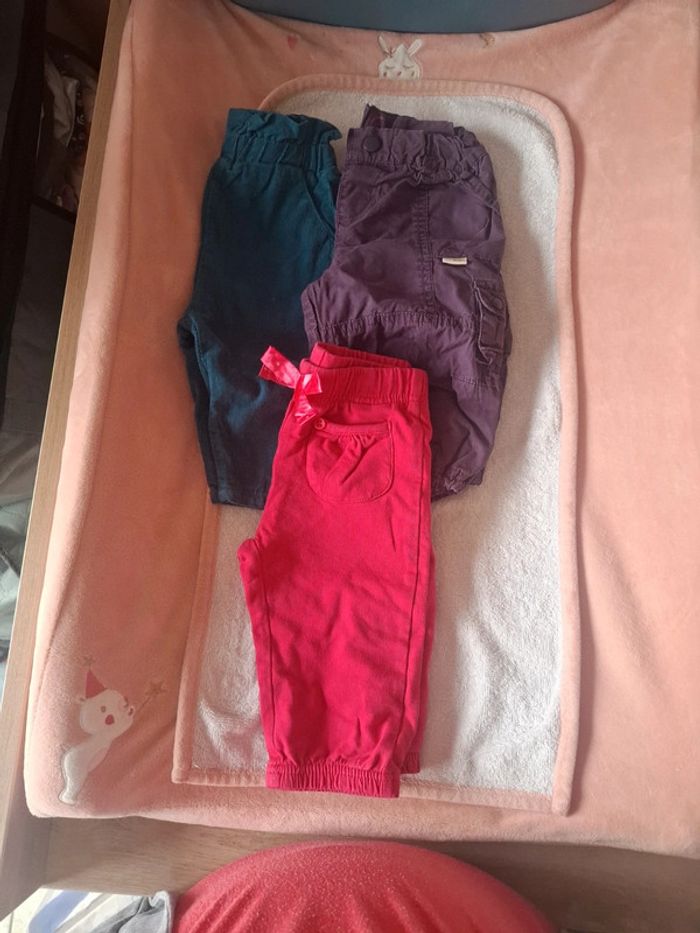 Lot pantalon
