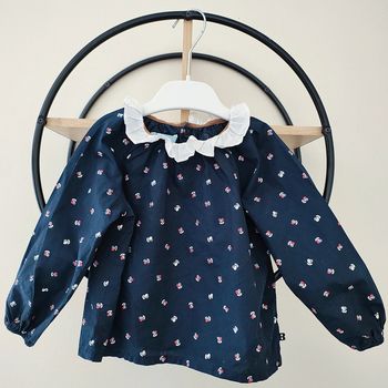 18 mois blouse teeshirt col claudine Okaïdi