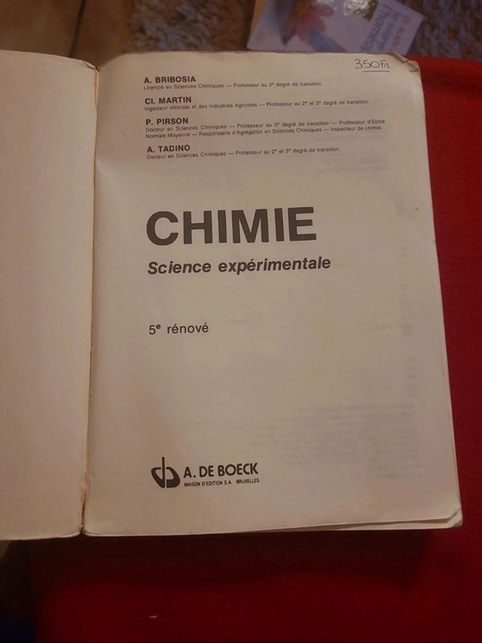 Chimie. Science expérimentale - photo numéro 3