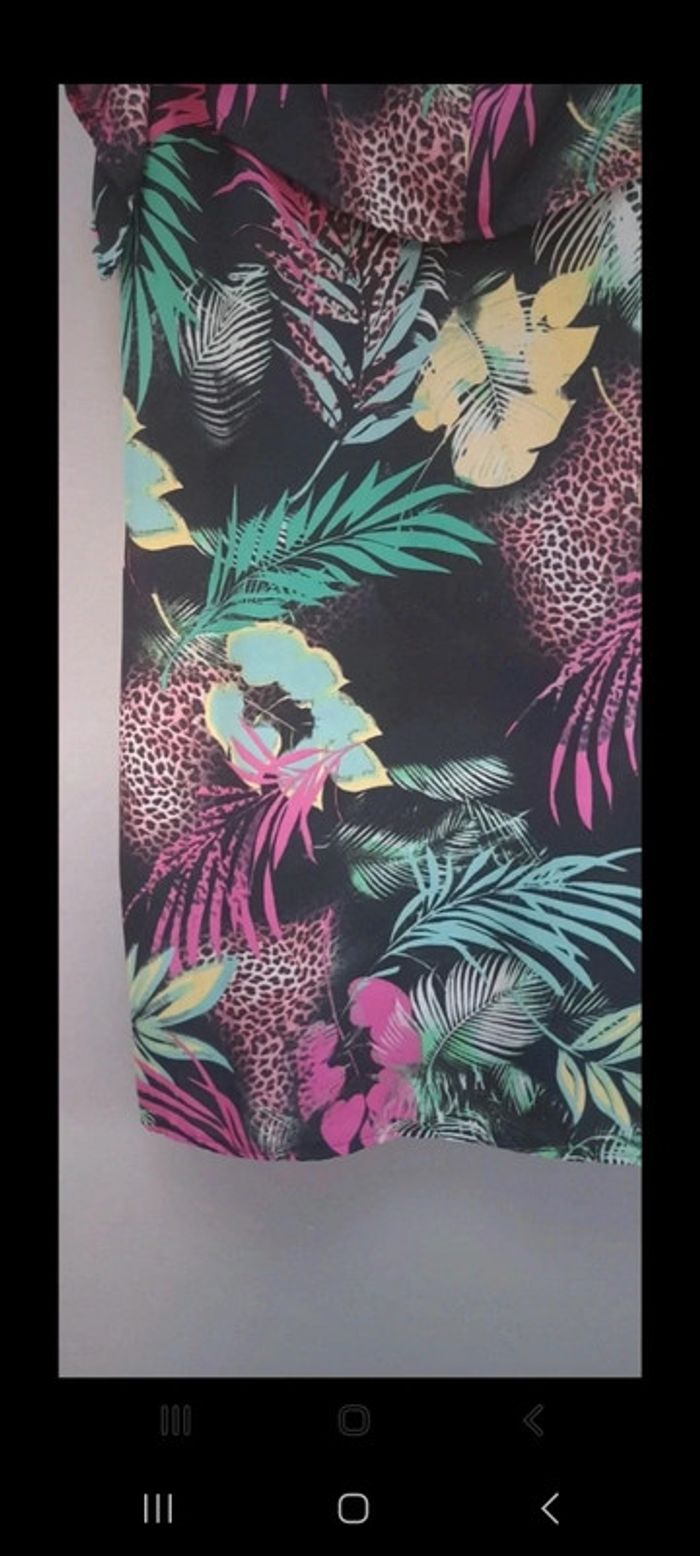 Robe fluide imprimé fleuri - photo numéro 4