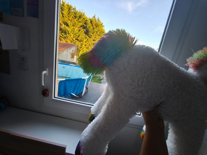 Grande peluche licorne - photo numéro 4
