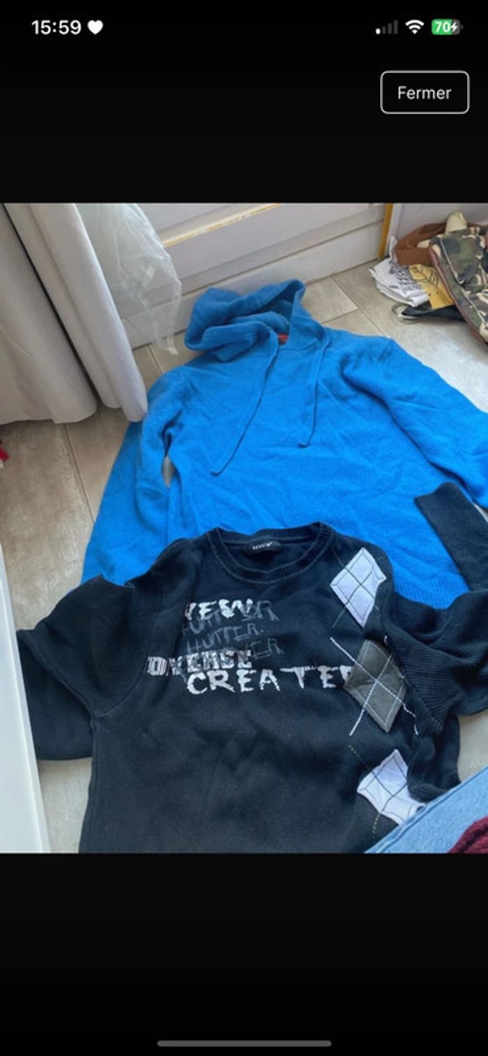 Lot de 2 pull taille S