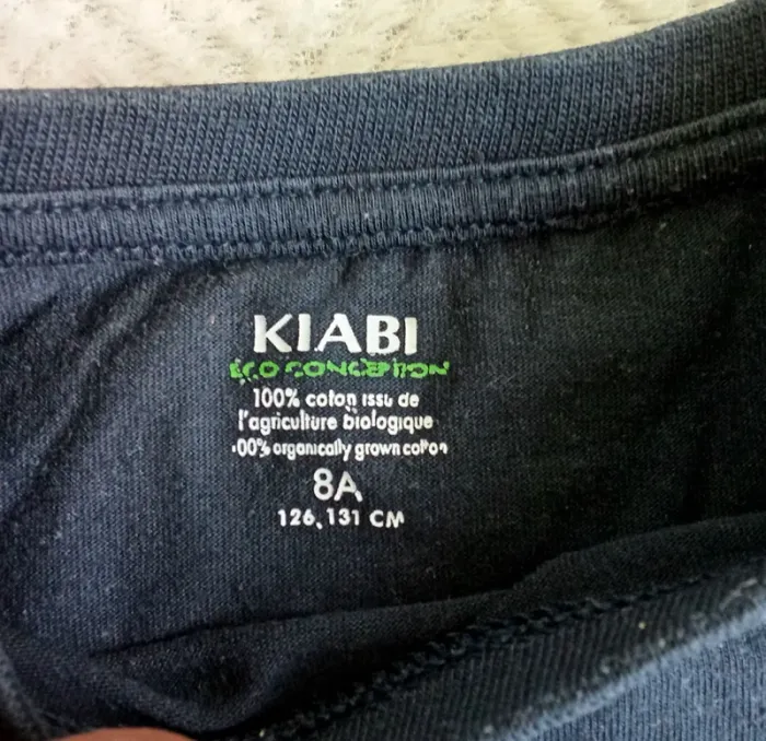 T-shirt manche longue garçon ⭐ très bon état ⭐ Taille 8 ans ⭐ kiabi - photo numéro 2