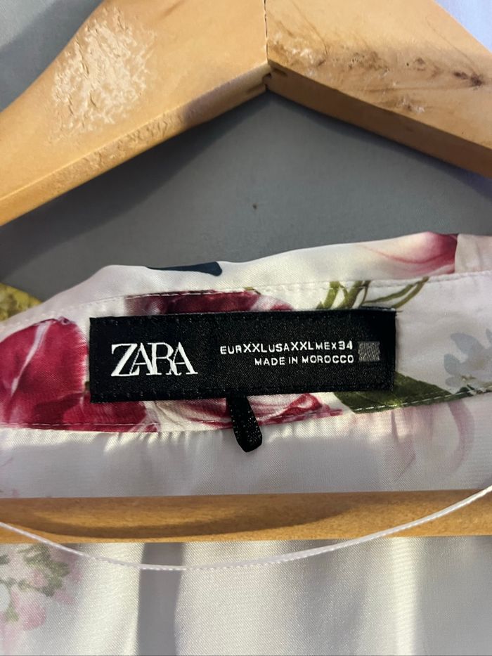 Chemise à fleur Zara - photo numéro 4