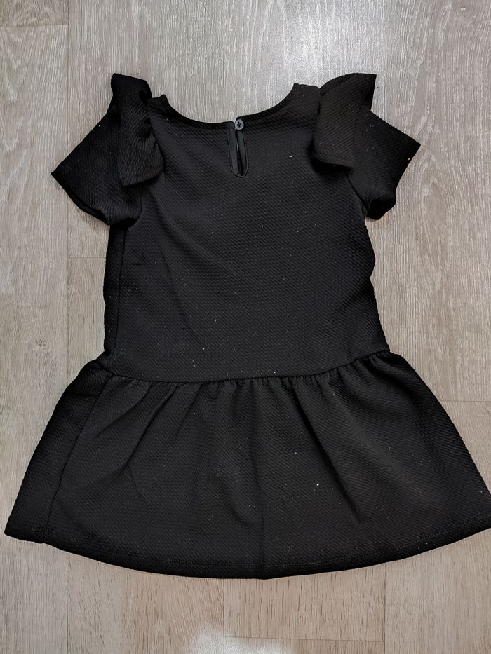 Robe de soirée noire à paillettes, bébé filles 3 ans, Tex, neuve - photo numéro 6