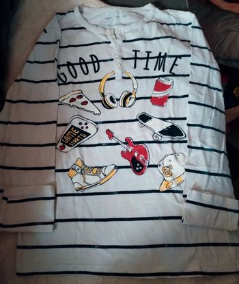 Haut manches longues "Kids by Gémo" 100% coton