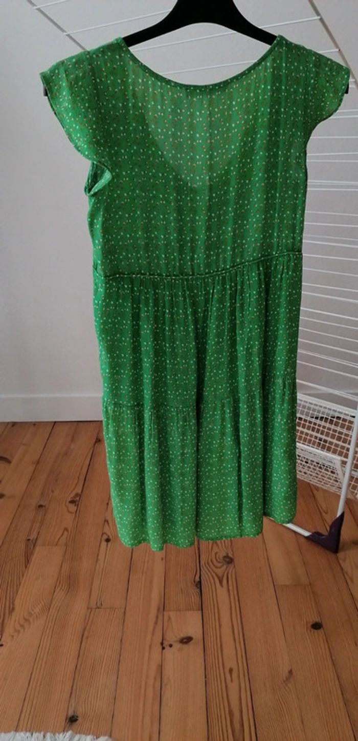 Robe verte Promod - photo numéro 3