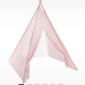Tipi enfant rose