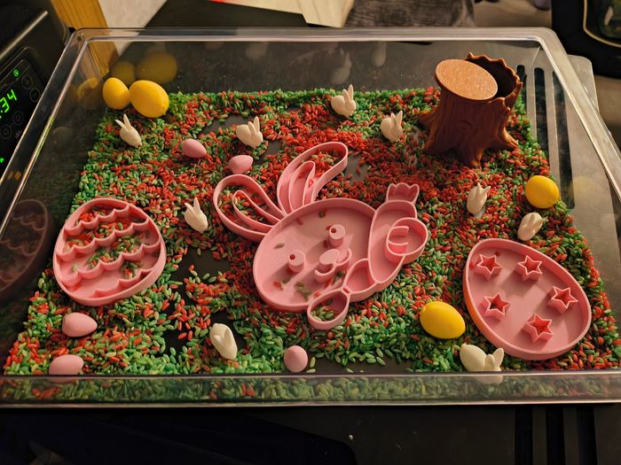 Bac sensoriel paques - photo numéro 2