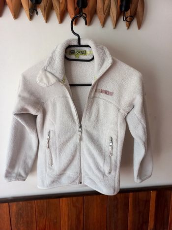Veste polaire crème