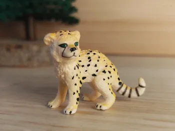 Schleich jeune guépard Figurine Félin animal de la savane