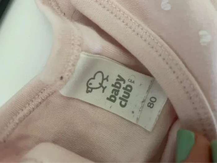 Body rose baby club taille 80 - photo numéro 3