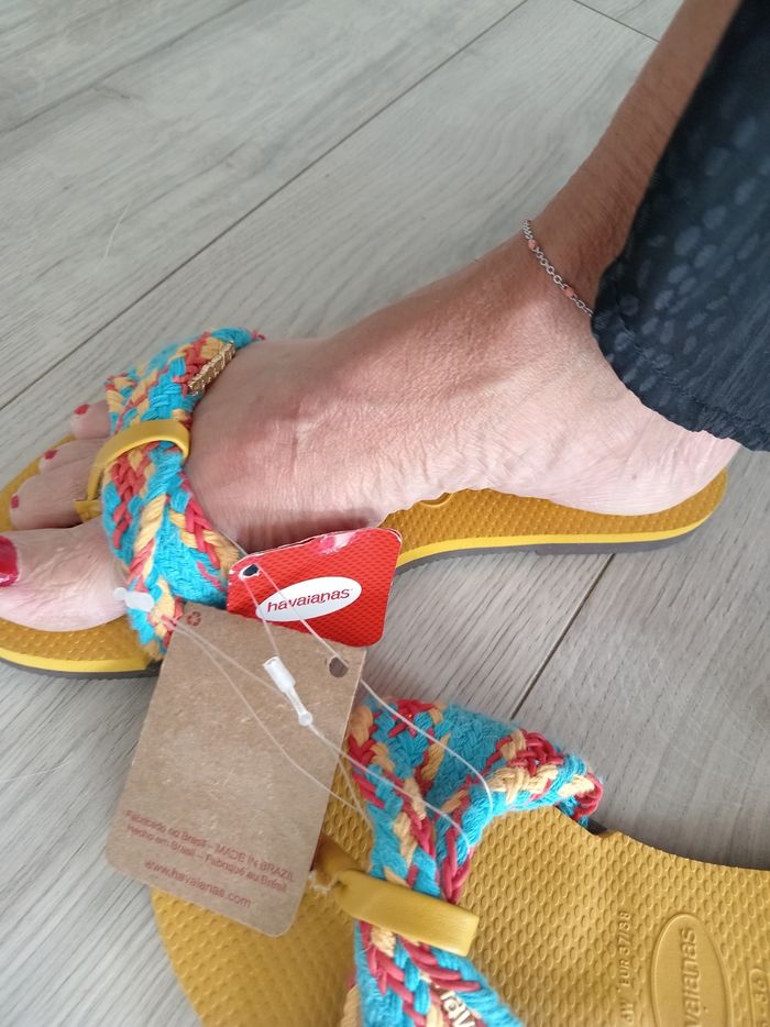 Tongs havaianas 35 /36 bras ou 3738 EUR - photo numéro 6