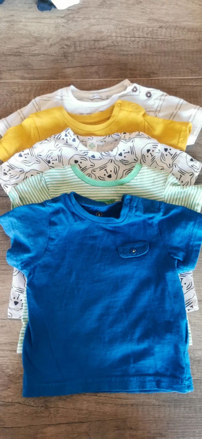 Lot t shirt bébé garçon - photo numéro 2