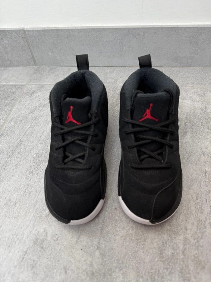 Baskets Jordan XII 12 retro black enfant unisexe taille 27 neuves - photo numéro 3
