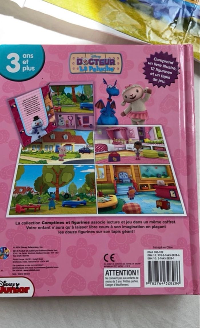 Livre et figurine docteur la peluche - photo numéro 8