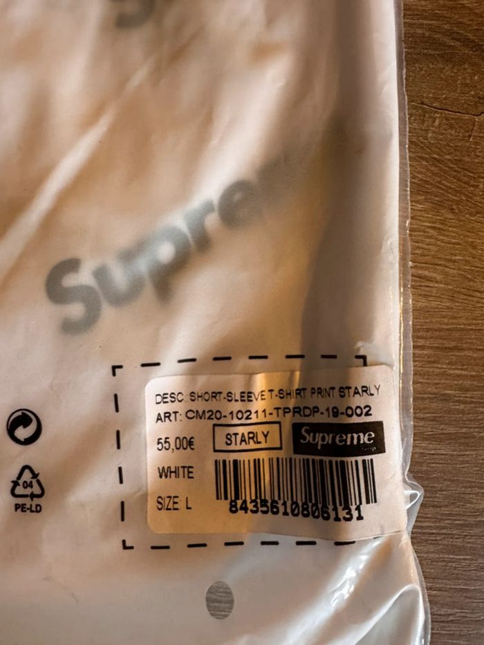 t-shirt manches courtes homme SUPREMe taille L neuf sous blister avec étiquettes - photo numéro 12