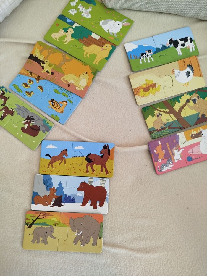 Puzzle animaux bébé - photo numéro 2