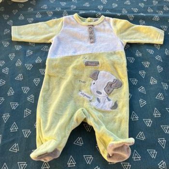 Lot de 6 pyjamas 1 mois - photo numéro 3