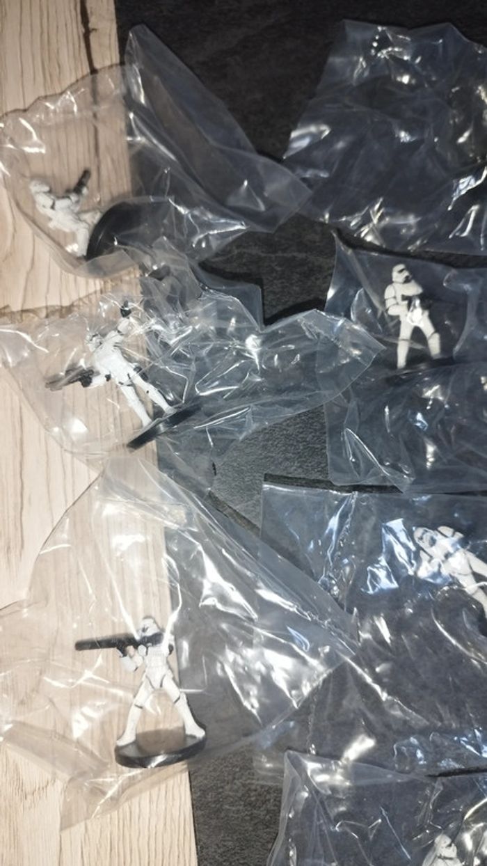 Lot figurines Star Wars Miniature figure Rebel Storm Wizard 2005 - photo numéro 2