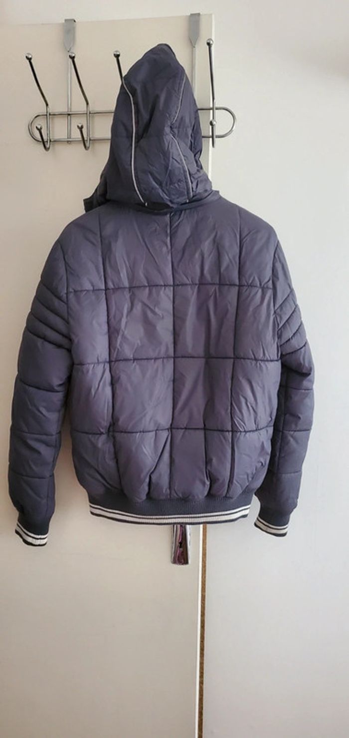 Doudoune grise 14 ans C&A - photo numéro 3