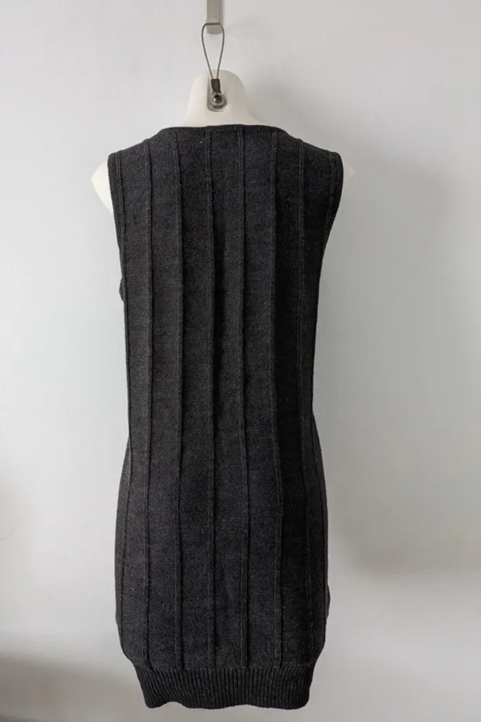 Pull long gilet sans manches - Dunnes - taille M/L - photo numéro 3