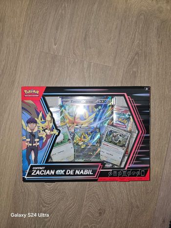 Pokemon coffret zacian ex de nabil 