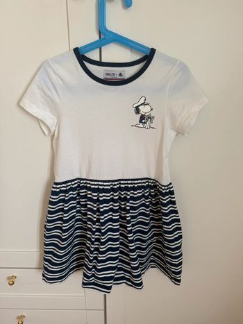 Robe petit bateau 8 ans x snoopy