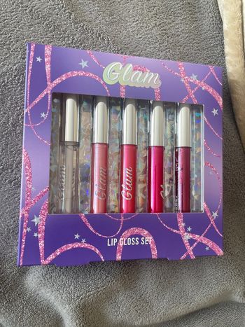 coffret 5 gloss à lèvres