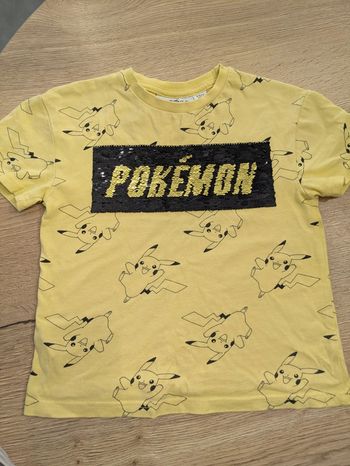Tee-shirt pokémon 3/4 ans