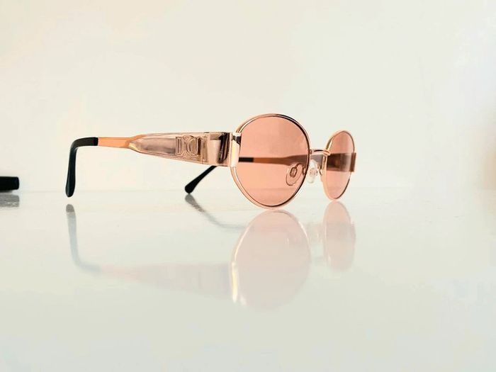 Lunette de soleil mixte ovale bronze UV protection catégorie 2 - photo numéro 3