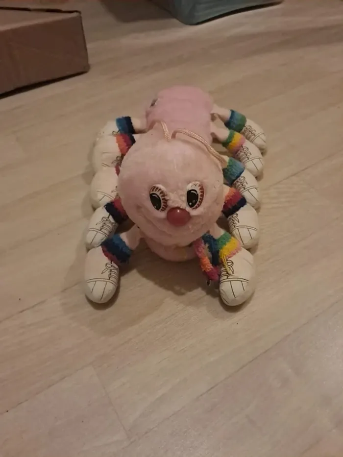 Chenille peluche vintage année 90