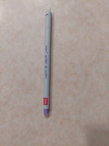 Stylo effaçable legami lapin