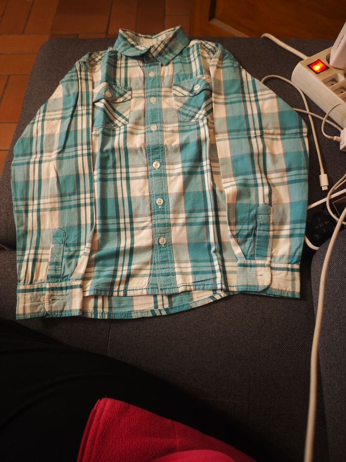 Chemise manche longue taille 10 ans - photo numéro 2