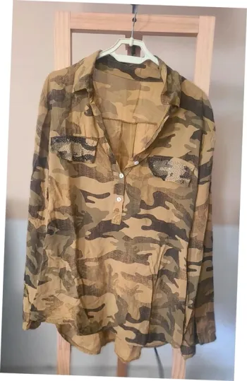 Haut chemise élégant – Taille L