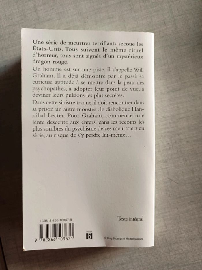 Livre dragon rouge - photo numéro 2