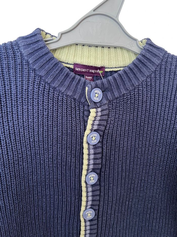 Gilet en coton avec coudières - Sergent Major 6 mois - photo numéro 3