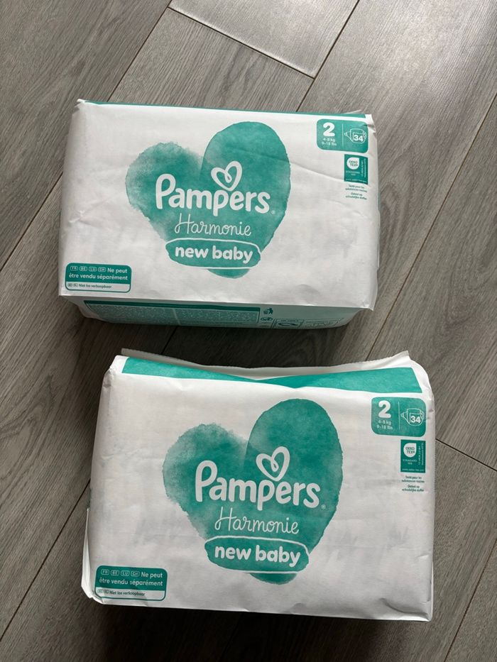 Couches Pampers harmonie - photo numéro 2
