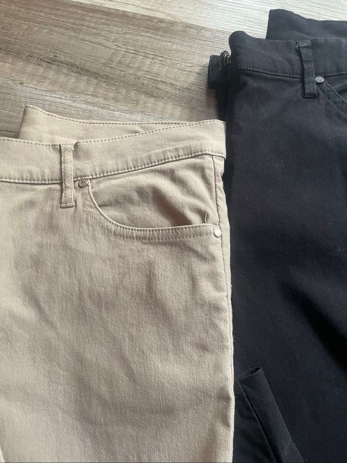 lot 2 pantalons droits - photo numéro 2