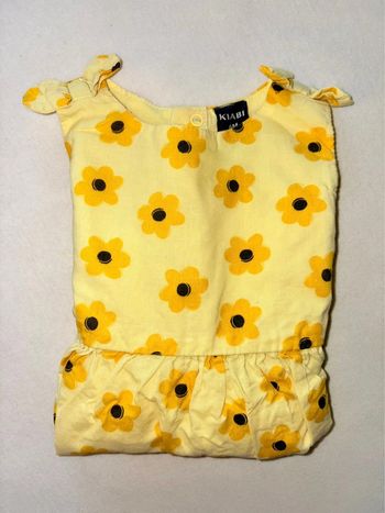 Robe à fleur 6mois fille