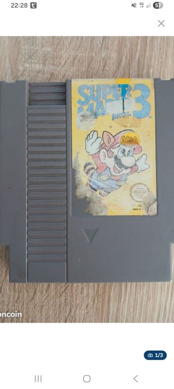 Super mario bros 3 nintendo nes